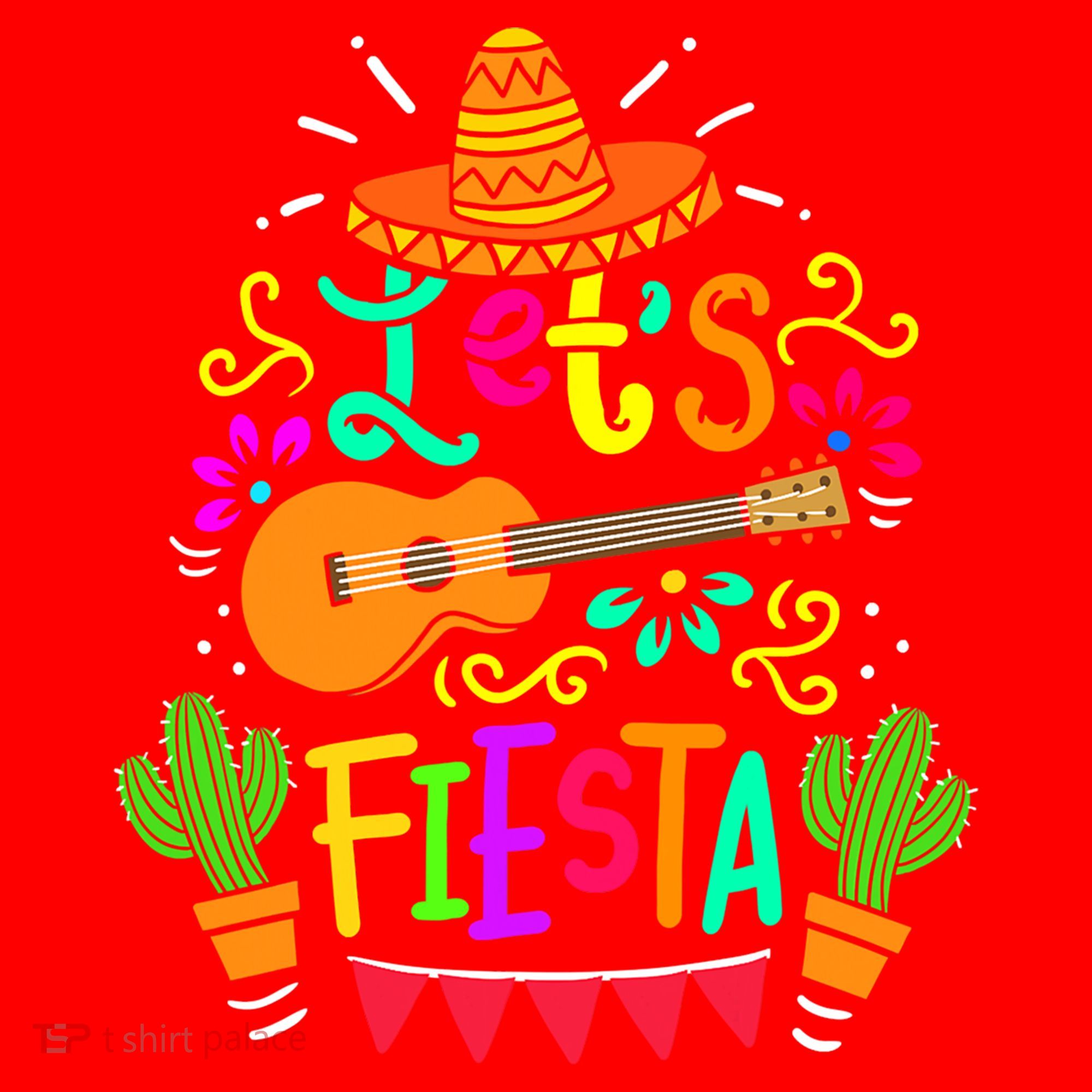 Cinco De Mayo Gift For Mexican Guitar Cactus Gift Santa Hat