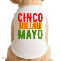 Cinco De Mayo Holiday Festive Doggie Tank thumb 0