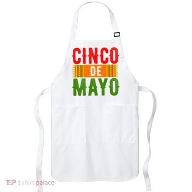 Cinco De Mayo Holiday Festive Apron