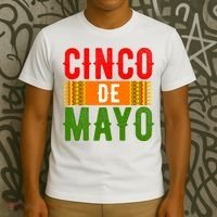 Cinco De Mayo Holiday Festive T-Shirt thumb 3
