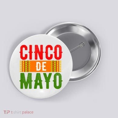 Cinco De Mayo Holiday Festive Button