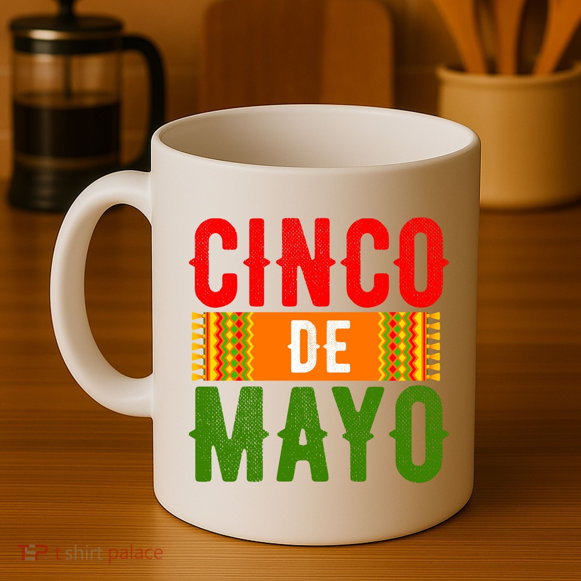 Cinco De Mayo Holiday Festive Coffee Mug