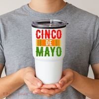 Cinco De Mayo Holiday Festive Tumbler thumb 2