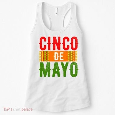 Cinco De Mayo Holiday Festive Women's Tank Top