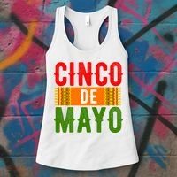 Cinco De Mayo Holiday Festive Women's Tank Top thumb 3