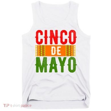 Cinco De Mayo Holiday Festive Tank Top