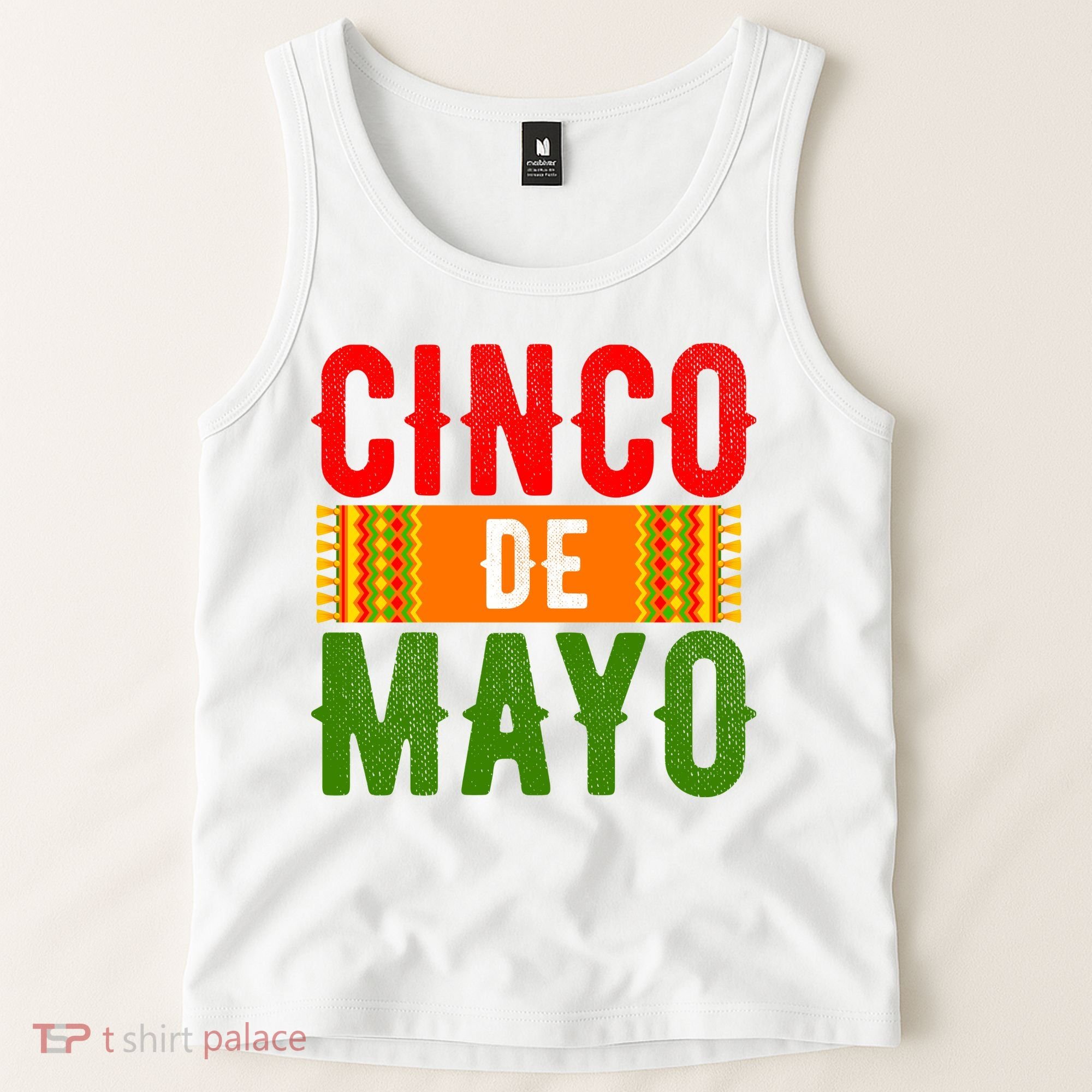 Cinco De Mayo Holiday Festive Tank Top