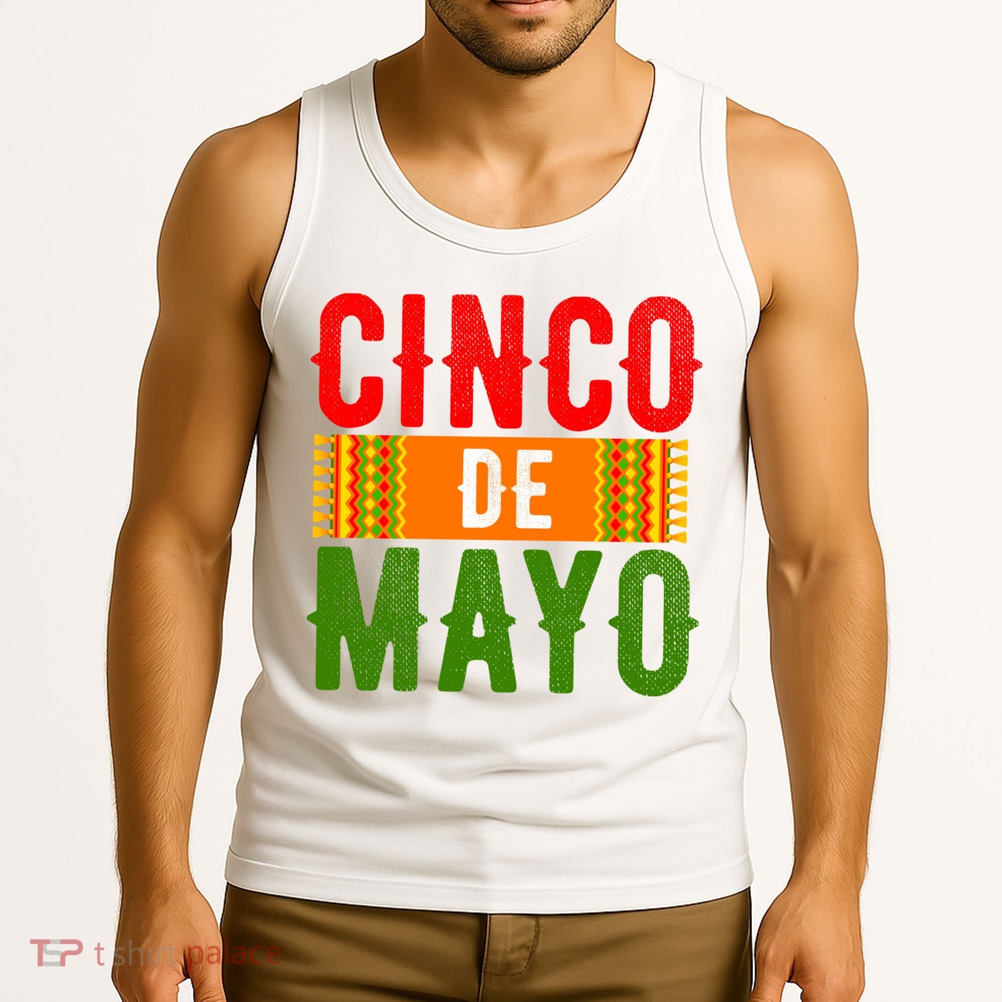 Cinco De Mayo Holiday Festive Tank Top