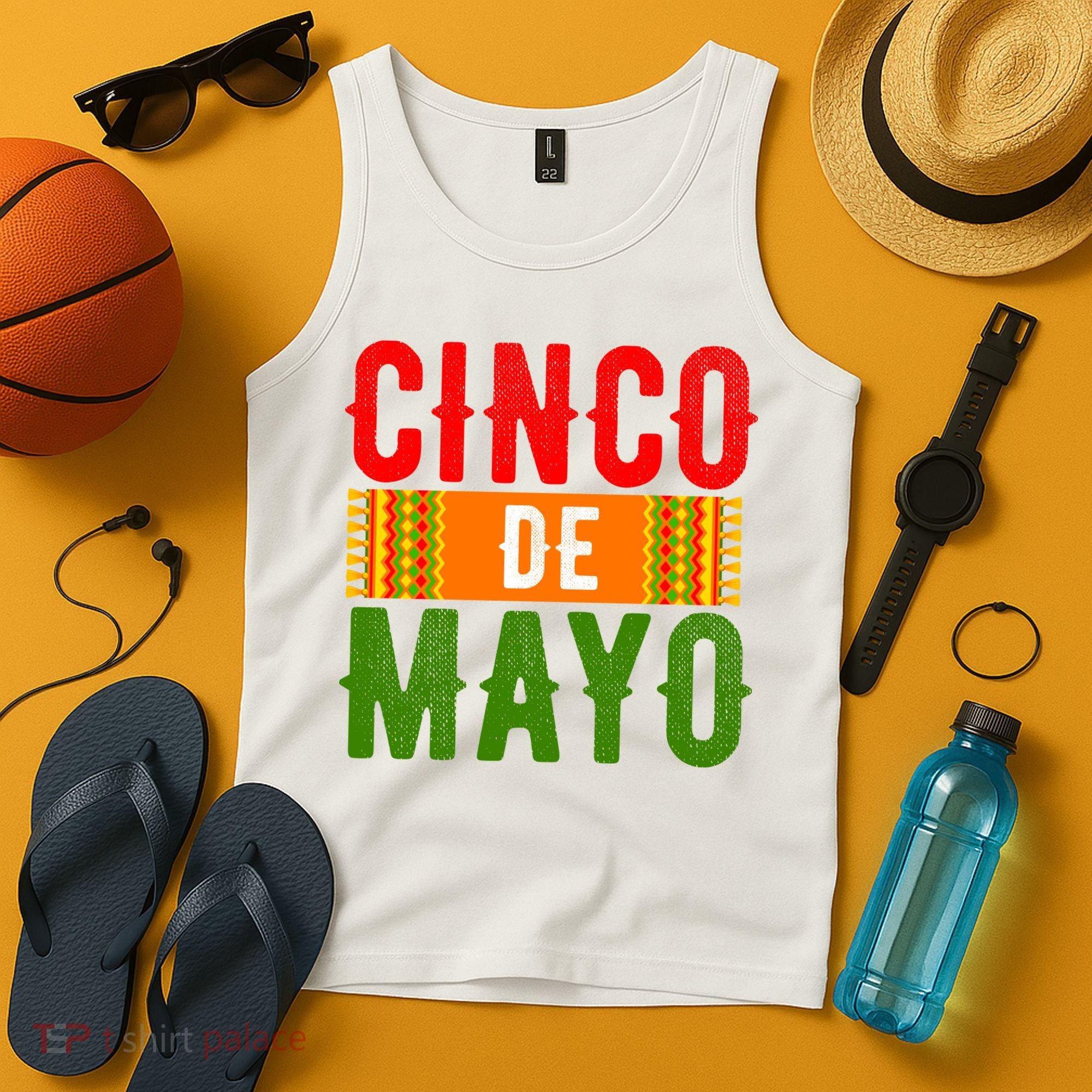 Cinco De Mayo Holiday Festive Tank Top