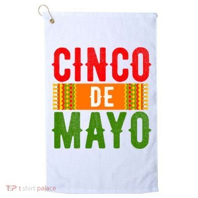 Cinco De Mayo Holiday Festive Golf Towel