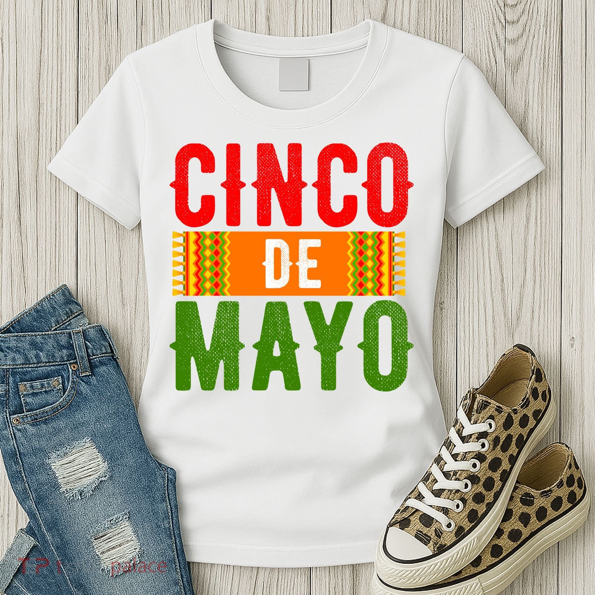 Cinco De Mayo Holiday Festive Women's T-Shirt
