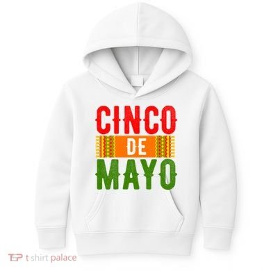 Cinco De Mayo Holiday Festive Kids Hoodie