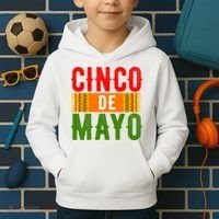Cinco De Mayo Holiday Festive Kids Hoodie thumb 2