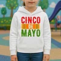 Cinco De Mayo Holiday Festive Kids Hoodie thumb 3