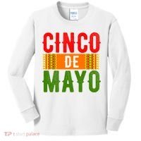 Cinco De Mayo Holiday Festive Kids Long Sleeve Shirt thumb 0