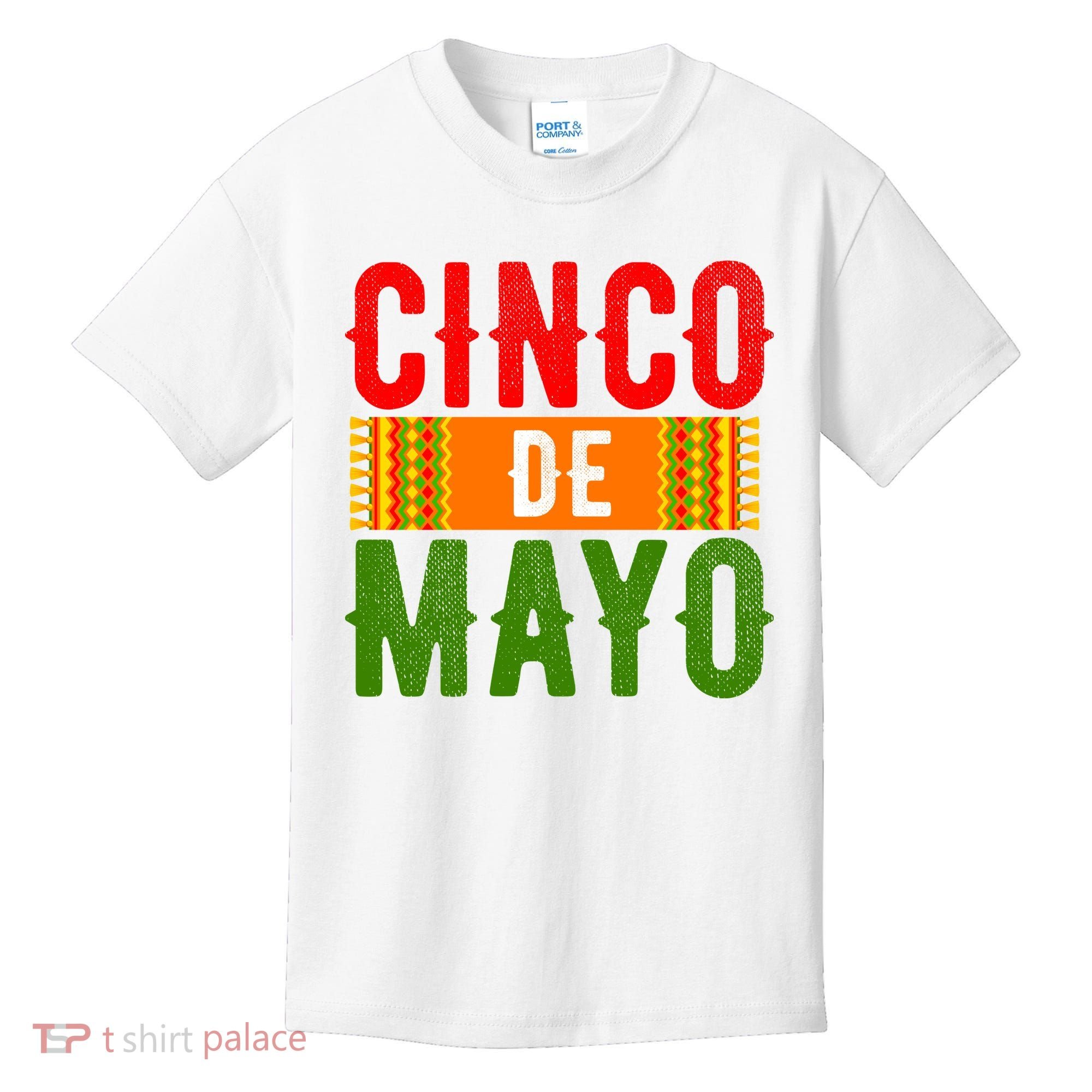 Cinco De Mayo Holiday Festive Kids T-Shirt