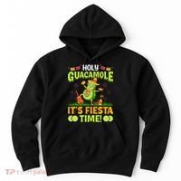 Cinco De Mayo Mexican Holy Guacamole Fiesta Time Hoodie thumb 0