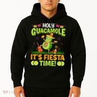 Cinco De Mayo Mexican Holy Guacamole Fiesta Time Hoodie thumb 2