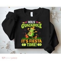 Cinco De Mayo Mexican Holy Guacamole Fiesta Time Sweatshirt thumb 2