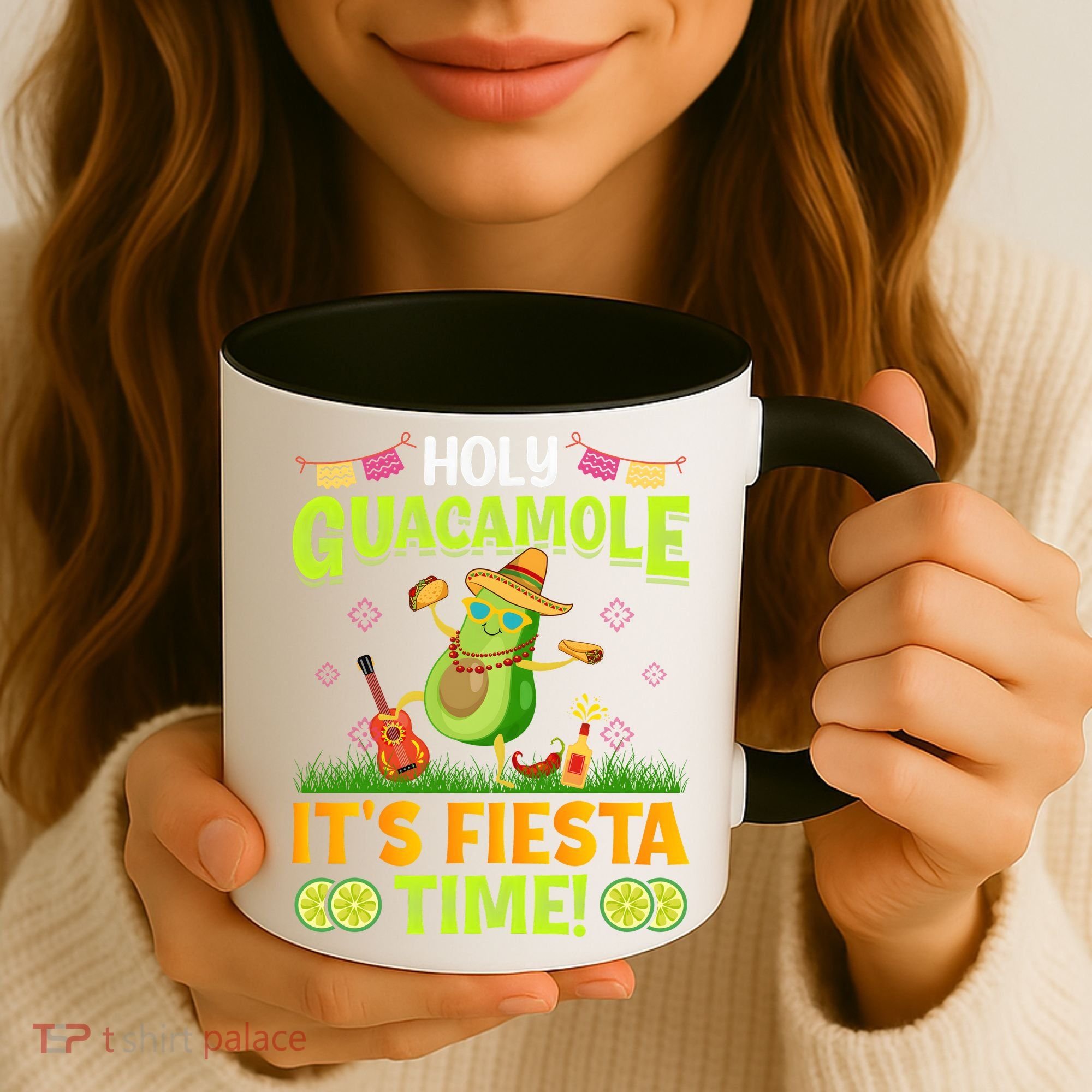 Cinco De Mayo Mexican Holy Guacamole Fiesta Time Coffee Mug