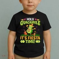 Cinco De Mayo Mexican Holy Guacamole Fiesta Time Toddler T-Shirt thumb 2