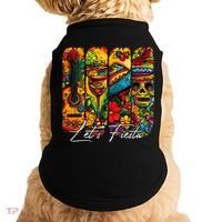 Cinco De Mayo Lets Fiesta Squad 5 De Mayo Mexican Doggie Tank thumb 0