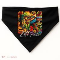 Cinco De Mayo Lets Fiesta Squad 5 De Mayo Mexican USA-Made Doggie Bandana thumb 0