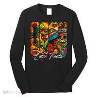 Cinco De Mayo Lets Fiesta Squad 5 De Mayo Mexican Long Sleeve Shirt thumb 0