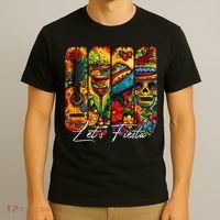 Cinco De Mayo Lets Fiesta Squad 5 De Mayo Mexican T-Shirt thumb 3