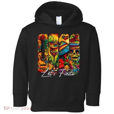 Cinco De Mayo Lets Fiesta Squad 5 De Mayo Mexican Toddler Hoodie