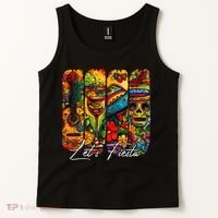 Cinco De Mayo Lets Fiesta Squad 5 De Mayo Mexican Tank Top thumb 2