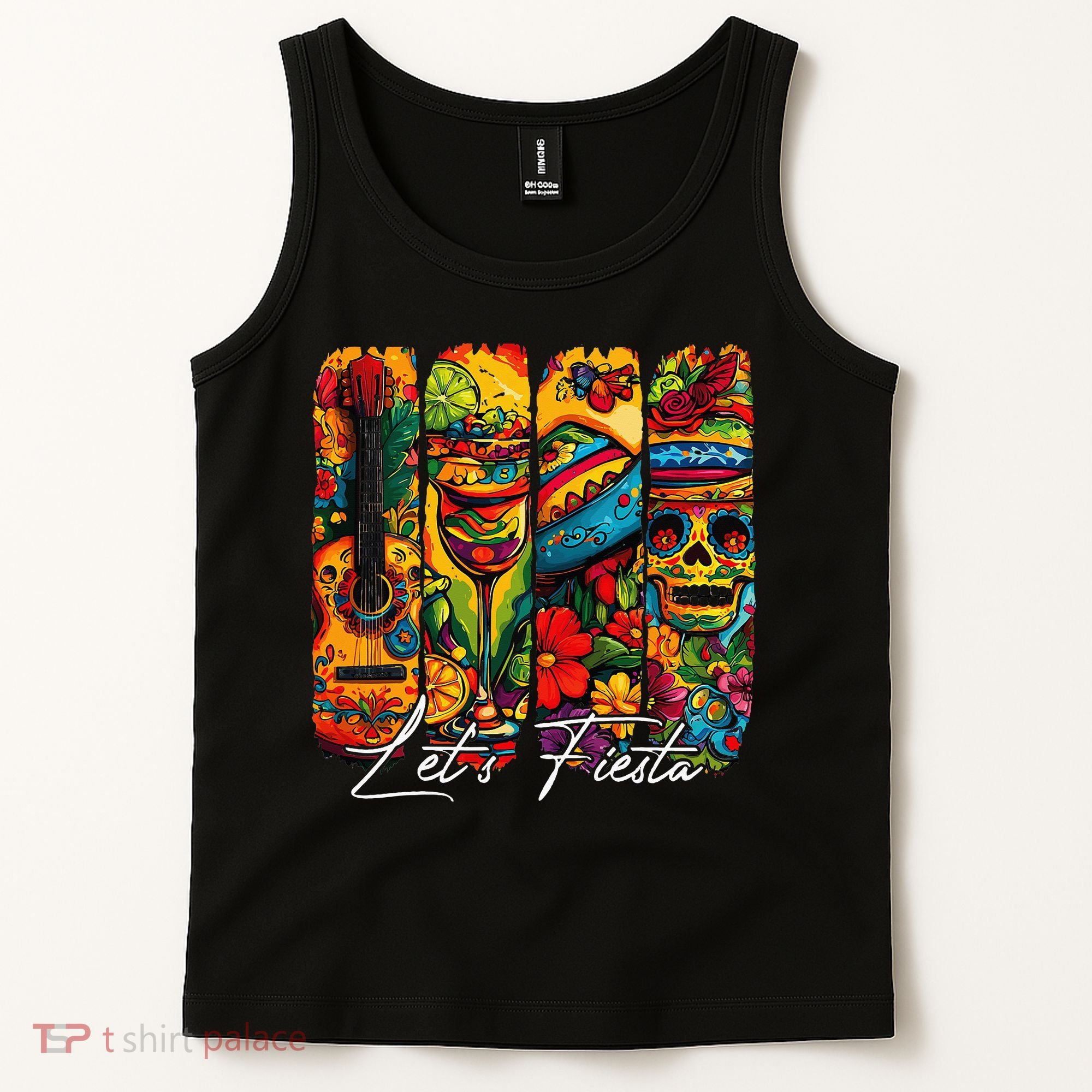 Cinco De Mayo Lets Fiesta Squad 5 De Mayo Mexican Tank Top