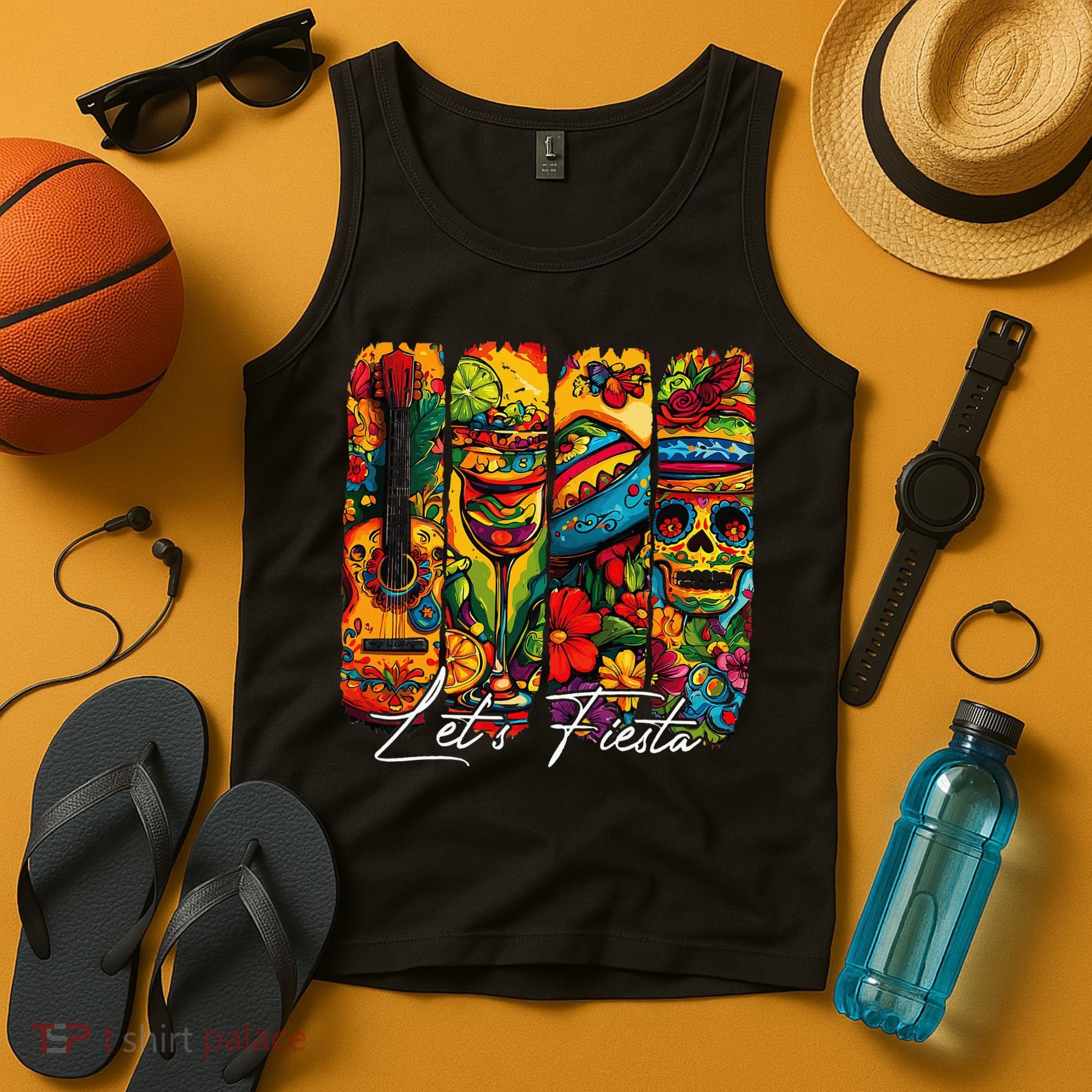 Cinco De Mayo Lets Fiesta Squad 5 De Mayo Mexican Tank Top