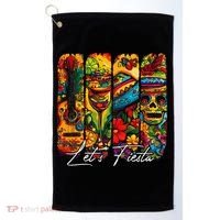 Cinco De Mayo Lets Fiesta Squad 5 De Mayo Mexican Golf Towel thumb 0