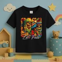 Cinco De Mayo Lets Fiesta Squad 5 De Mayo Mexican Toddler T-Shirt thumb 3