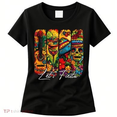 Cinco De Mayo Lets Fiesta Squad 5 De Mayo Mexican Women's T-Shirt