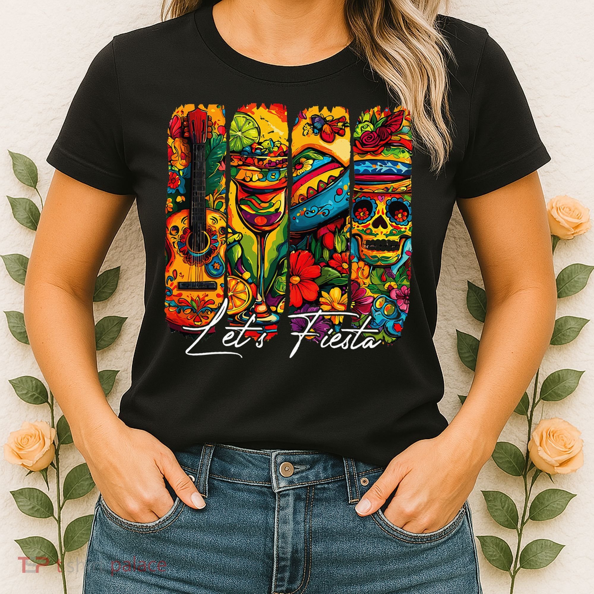 Cinco De Mayo Lets Fiesta Squad 5 De Mayo Mexican Women's T-Shirt