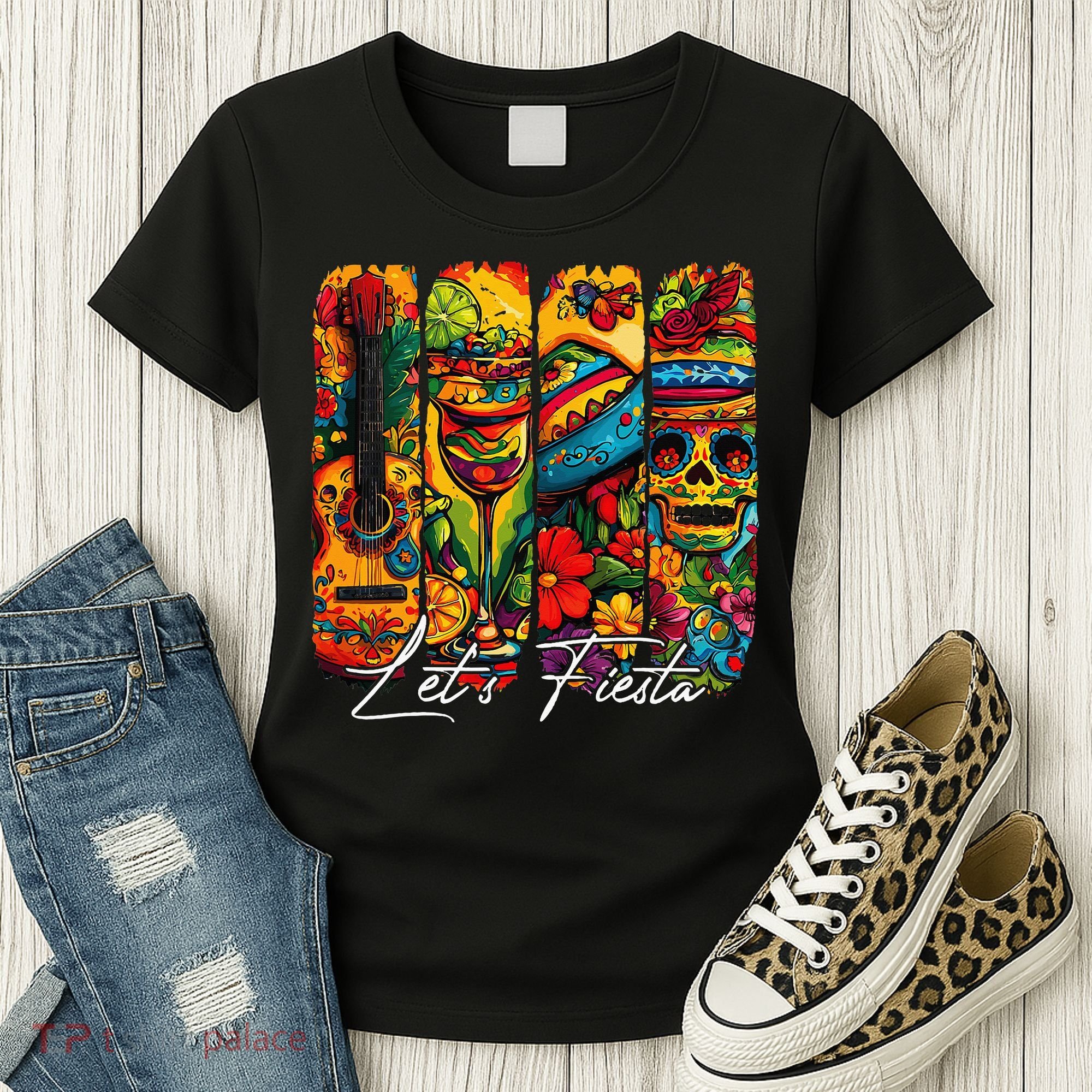 Cinco De Mayo Lets Fiesta Squad 5 De Mayo Mexican Women's T-Shirt