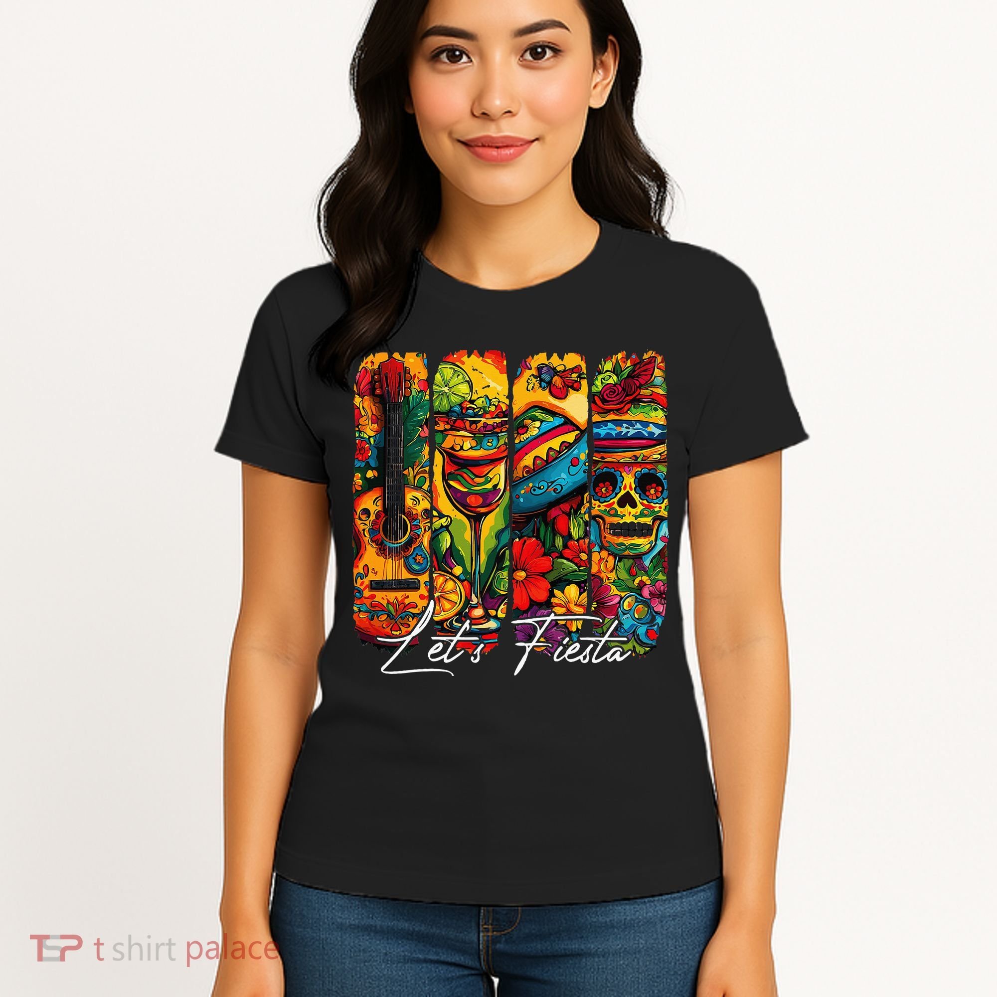 Cinco De Mayo Lets Fiesta Squad 5 De Mayo Mexican Women's T-Shirt