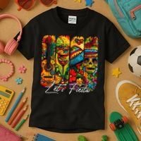 Cinco De Mayo Lets Fiesta Squad 5 De Mayo Mexican Kids T-Shirt thumb 3