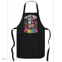 Cinco De Mayo IM Just Here For The Pinata Mexican Apron thumb 0