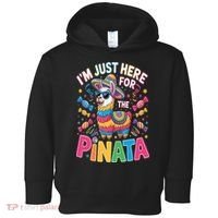Cinco De Mayo IM Just Here For The Pinata Mexican Toddler Hoodie thumb 0