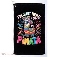 Cinco De Mayo IM Just Here For The Pinata Mexican Golf Towel thumb 0