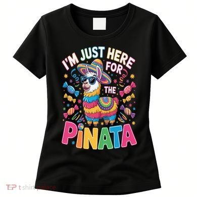 Cinco De Mayo IM Just Here For The Pinata Mexican Women's T-Shirt