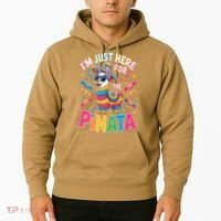 Cinco De Mayo IM Just Here For The Pinata Mexican Hoodie thumb 2
