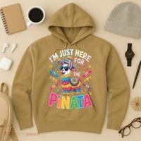 Cinco De Mayo IM Just Here For The Pinata Mexican Hoodie thumb 3