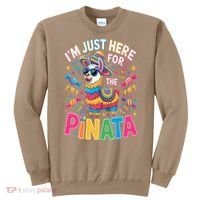Cinco De Mayo IM Just Here For The Pinata Mexican Sweatshirt thumb 0