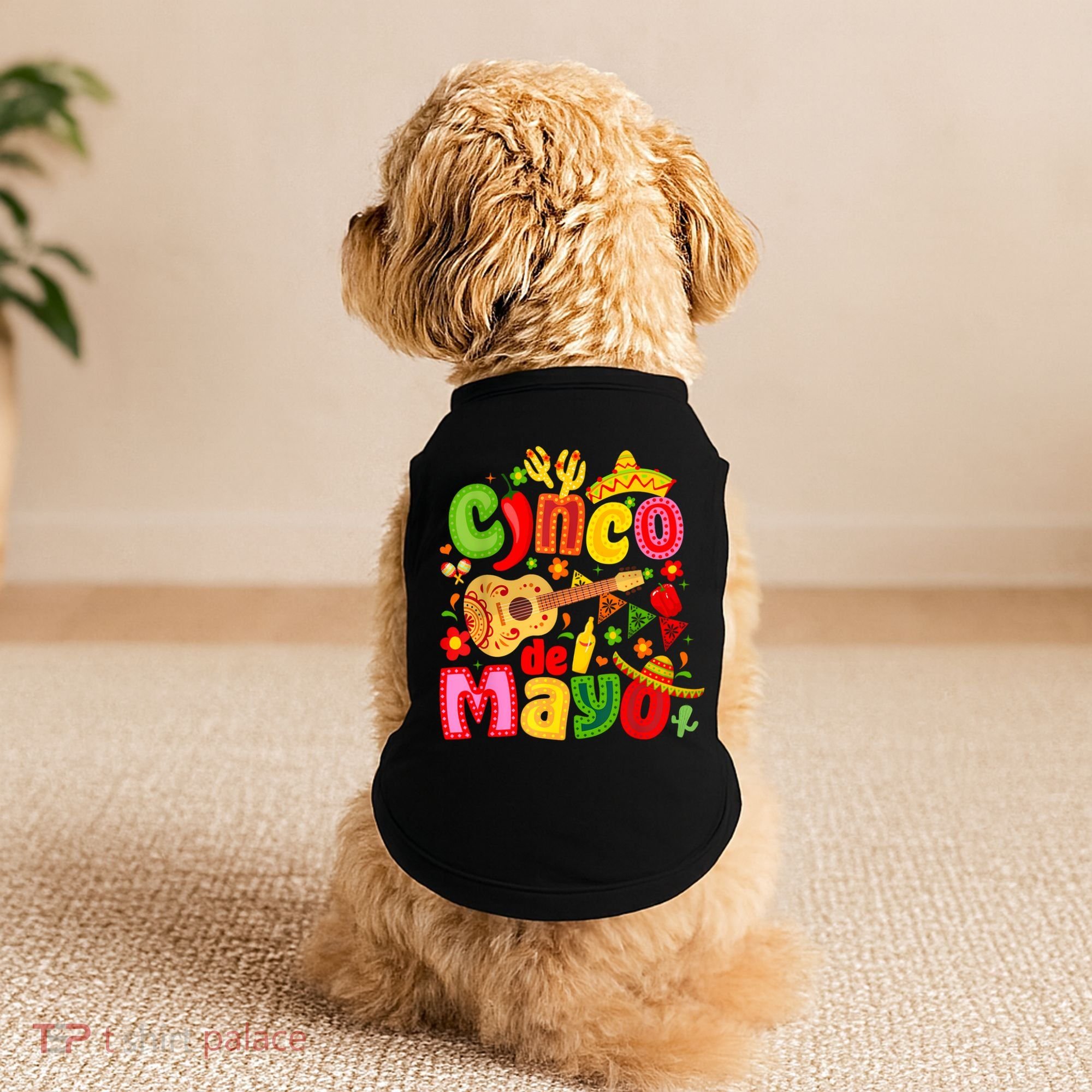 Cinco De Mayo Doggie Tank