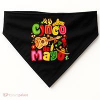 Cinco De Mayo USA-Made Doggie Bandana thumb 0