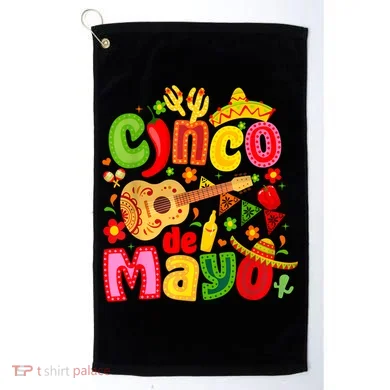 Cinco De Mayo Golf Towel